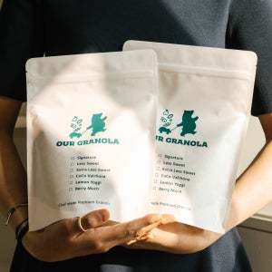 아워그래놀라 수제 그래놀라 베리 레몬 저당 초코 프로틴 시리얼 유기농 오트밀 500g