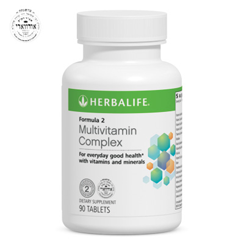 미국 <b>허벌라이프</b> 멀티 비타민 Formula 2 Multivitamin Complex: 90 Tablets 맞춤영양제 하루비타민 천연종합비타민 멀티비타민앤<b>미네랄</b> 미량<b>미네랄</b> 하루영양제
