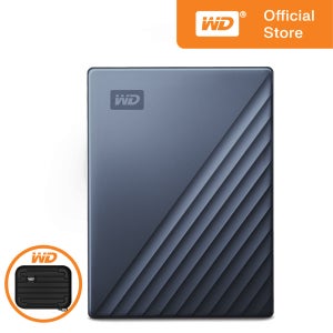 WD 외장하드 New My Passport Ultra 대용량 외장 HDD 2TB, 블루