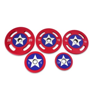 캡틴 우레탄 바벨 원판 중량 50mm 20kg