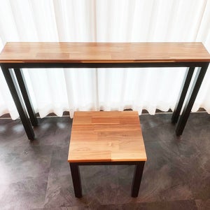 베란다 창가 폭좁은 거실 틈새 책상 좁고 긴 간이 좁은 슬림 사이드 테이블 1200x200