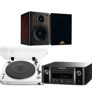 M-CR412+EZ-TB100BT+LINCOLN S1 턴테이블 오디오 세트