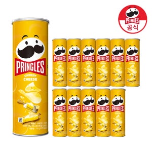 프링글스 치즈, 110g, 12개
