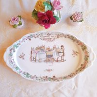 [A+급] 영국 로얄달튼 브렘블리 헷지 빈티지 귀달이 오벌 플레이트 / Tea Service by Brambly Hedge /Royal Doulton