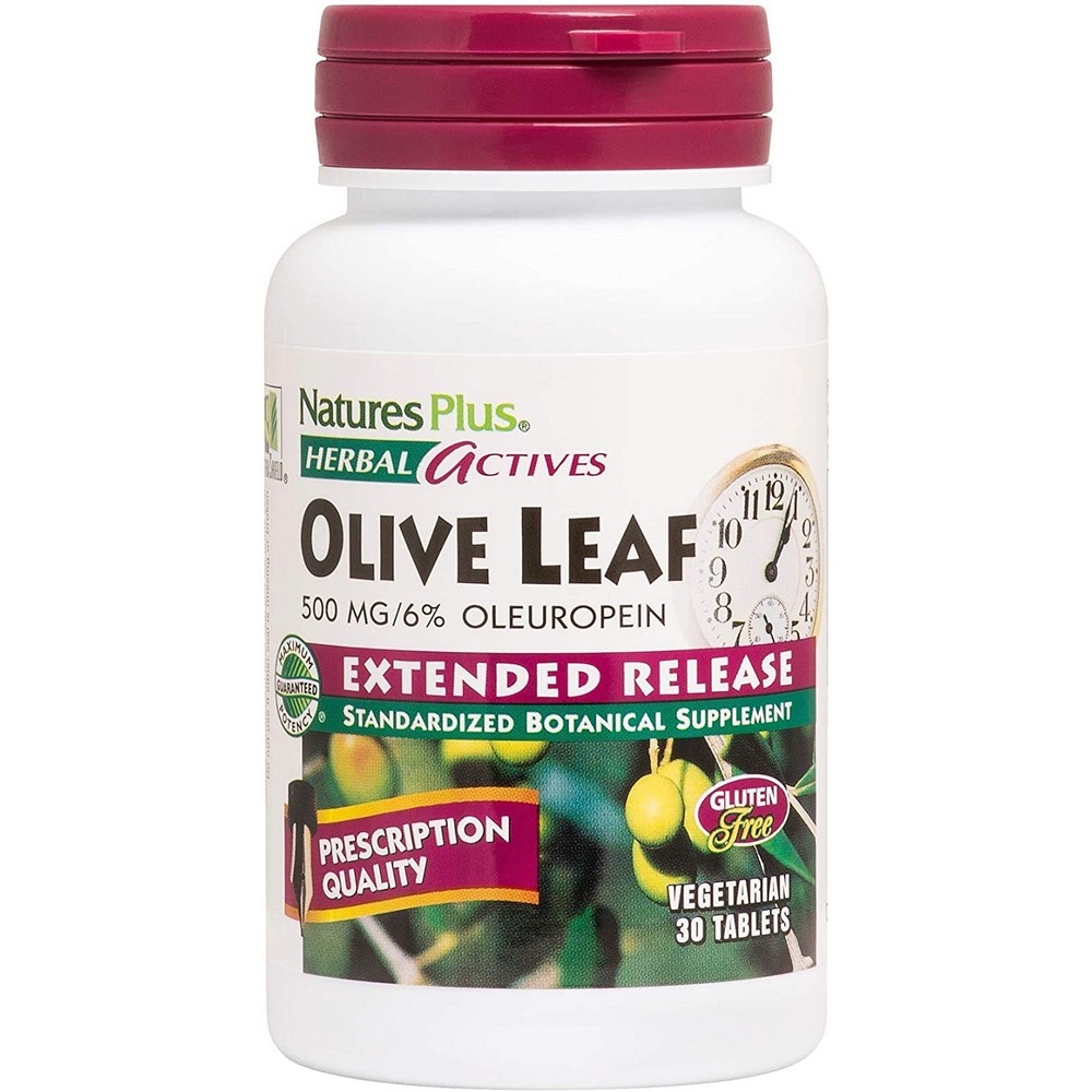 <b>네이처스플러스</b> 올리브잎 추출물 효능 500mg 올러유러핀 30mg (30정)