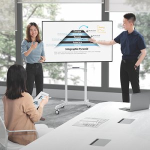 엔산마운트 RMS-640 플립2 서피스허브2 피벗형 스탠드 이동식 TV 티비 거치대