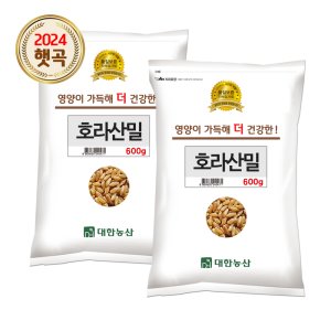 대한농산 호라산밀 / 곡물 잡곡쌀 600g, 2개