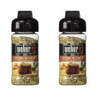 Weber 웨버 찹스테이크소스 시즈닝 Steak Chop Seasoning 86g 2개