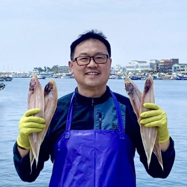 정씨네수산 자연산 군산 참 박대 서대 반건조