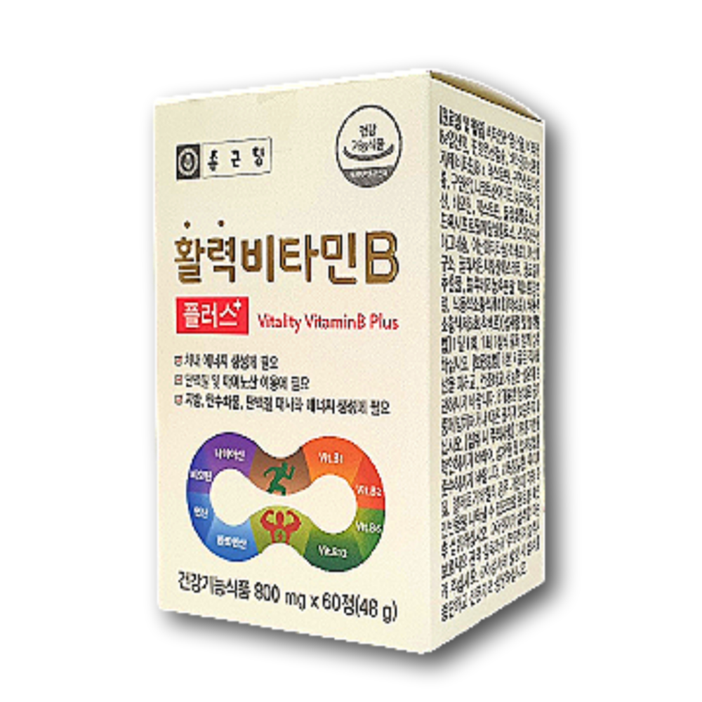 종근당 <b>비타민</b>B 군 <b>비타민</b>비 고농축 <b>비타민</b>B 컴플렉스 <b>비타민</b> B1 <b>B6</b> B12 2개월분