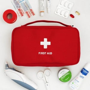 FIRST-AID POUCH L-여행용구급파우치라지 구급케이스