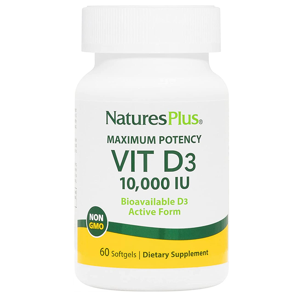<b>네이쳐스플러스 비타민D3</b> 10,000IU 60정 <b>NaturesPlus Vitamin D3</b>