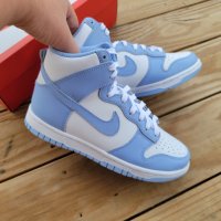 (100% 실사) 나이키 덩크 하이 알루미늄 블루 Nike Dunk High Aluminum W