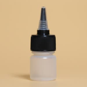 (박스 1500개) E15 원색 페트병 뾰족캡 15ml HDPE 플라스틱 보틀 소분통