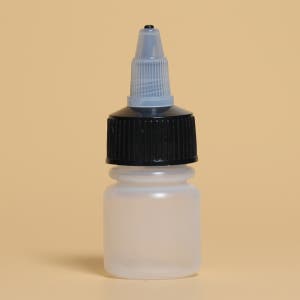 (박스 1500개) E15 원색 페트병 뾰족캡 15ml HDPE 플라스틱 보틀 소분통