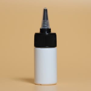 (박스 1235개) E20 백색 페트병 뾰족캡 20ml PE 플라스틱 보틀 소분통