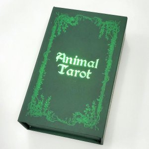 유니버셜 웨이트 동물 타로카드 고양이 타로 아름다운 선물용