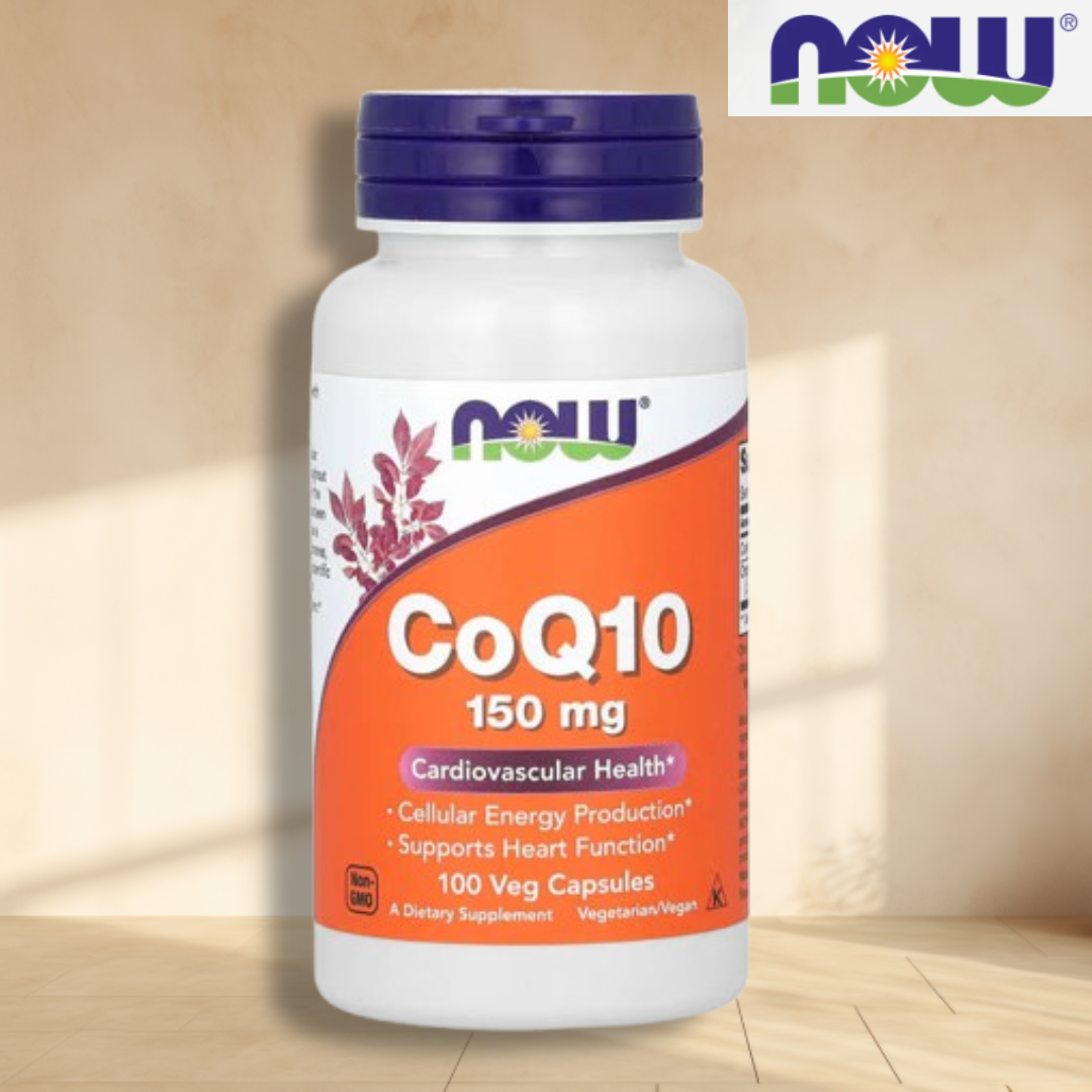 나우푸드 코큐텐 코큐10 <b>CoQ</b>10 <b>150</b> mg 100 베지 <b>캡슐</b>