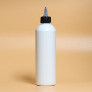 (박스 168개) E400 백색 페트병 뾰족캡 400ml HDPE 플라스틱 소분통