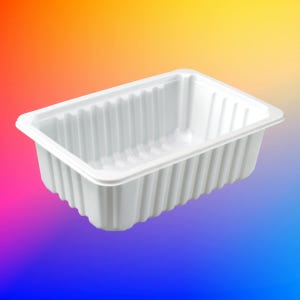 HG-633호 백색 900개 실링용기 HG633호 소담팩