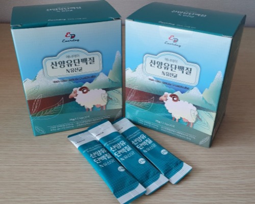 산양유단백질 분말스틱 모유유래유산균 30포x2통 가세리유산균 프락토올리고당 프리바이오틱스