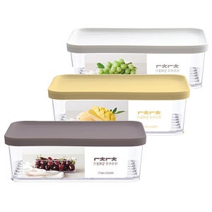 로이첸 반찬통 1000ml 차곡차곡 밀폐용기 전자레인지용기