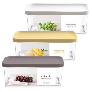 로이첸 밀폐용기 1500ml 차곡차곡 반찬통 전자레인지용기