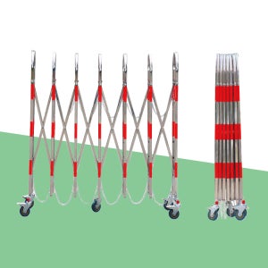 바리게이트 안전펜스 휀스 대문 가이드라인 접이식 스텐 2.6M