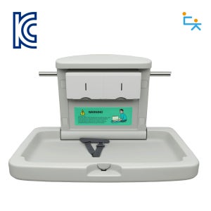 기저귀 교환대 화장실기저귀갈이대 준공용 (가로형)접이식 벽부착형