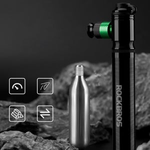 락브로스 휴대용 미니 CO2 인젝터 겸 펌프 공기주입기