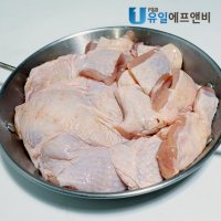 [유일하닭] 냉장 브라질 염지 정육 1KG 손질 / 닭다리살