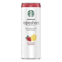 스타벅스 커피 리프레셔 딸기 레몬에이드 355ml x 12캔 Refreshers