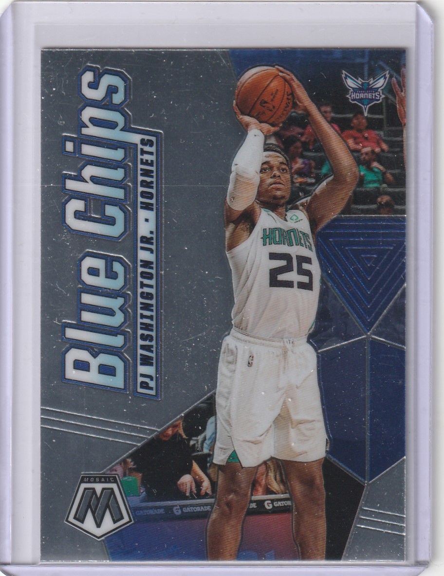 2019-20 Mosaic PJ 워싱턴 Blue Chips #11 NBA 농구 카드