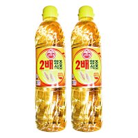 오뚜기 2배 양조식초 900ml 2개 식초