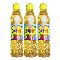 오뚜기 3배 사과식초 500ml 3개 식초