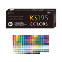 [펜플] 종이나라 컬러리스트 KS195 [중/175x60mm] 칼라가이드/컬러칩