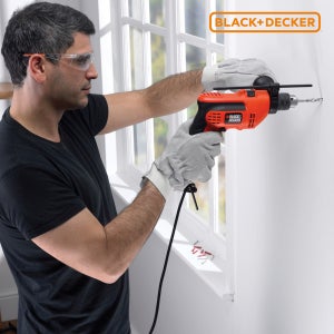 블랙앤데커 710W 유선 햄머 전동 전기드릴 KR704REK 콘크리트뚫기