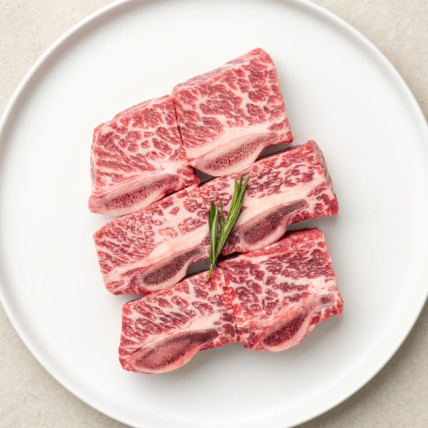 만나프라임 지방완벽제거 LA 소갈비찜용 고기 블랙앵거스 미국산 1kg