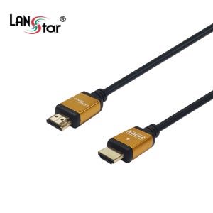 랜스타 LS-HDMT-0.3M HDMI2.0 4K 60Hz 골드메탈 케이블 0.3M
