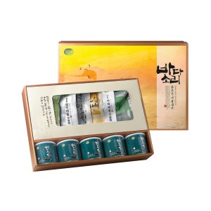 [바다소리] 다모은 5호 곱창돌김 국물팩 멸치 선물세트