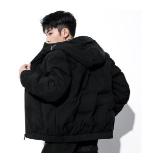 항공점퍼 패딩후드잠바 바람막이 숏패딩점퍼 솜자켓 겨울근무복