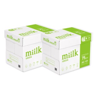 한국제지 밀크그린(GREEN) 75g A4복사용지, 2BOX(5000매)