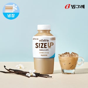 빙그레 아카페라 사이즈업 바닐라 라떼 350ml 20개입
