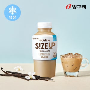 빙그레 아카페라 사이즈업 바닐라라떼, 350ml, 20개