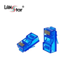 랜스타 LSN-CAT5E-UTP50BL RJ45 모듈러콘넥터 CAT5E UTP 블루