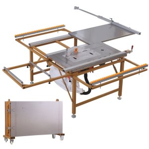 목공 기계 슬라이딩 테이블 톱 접이식 쏘 합판절단