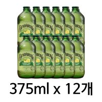 분다버그 레몬 라임 앤 비터스 탄산음료 375ml (12개)