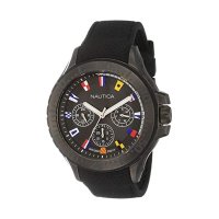 Nautica Men’s Quartz Resin Silicone Watch