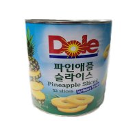 DOLE 돌 파인애플 슬라이스 (3kg x 6캔)