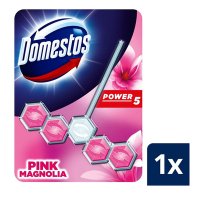 Domestos 도메스토스 파워 5 핑크 매그놀리아 림블록 변기세정제 55g 7팩